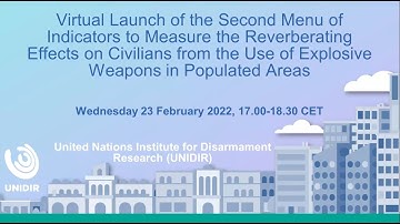 Second Menu of Indicators to Measure the Reverberating Effects on Civilians from the Use of EWIPA