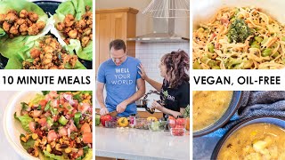 10 MINUTE MEALS Cooking Show - Vegan Oil Free screenshot 4