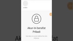 CARA MENGUNCI/MENSIFATPribadikan akun instagram... - Durasi: 1.15. 