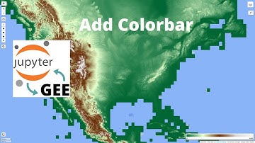 GEE Tutorial #49 - How to add a colorbar to the map