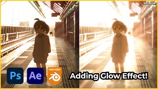 Adding Atmospheric Effect Fog Glow To Your Artwork!! Using Photoshop Blender 3d or After Effects.