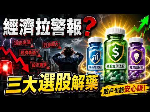 2026.8.16經濟拉警報？三大選股解藥 ?【股市期皇后 莊佳螢老師】#莊佳螢#股市期皇后