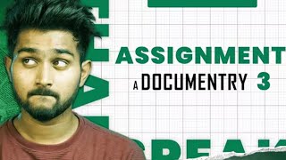 Documentary edit (assignment 3)