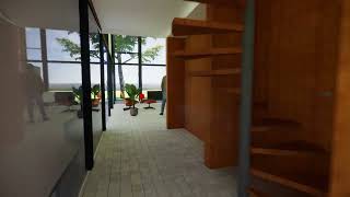 Eames House Video Walkthrough