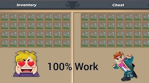 New Duplication Glitch Chest in Skyblock 2.23.5（garena Blockman GO）