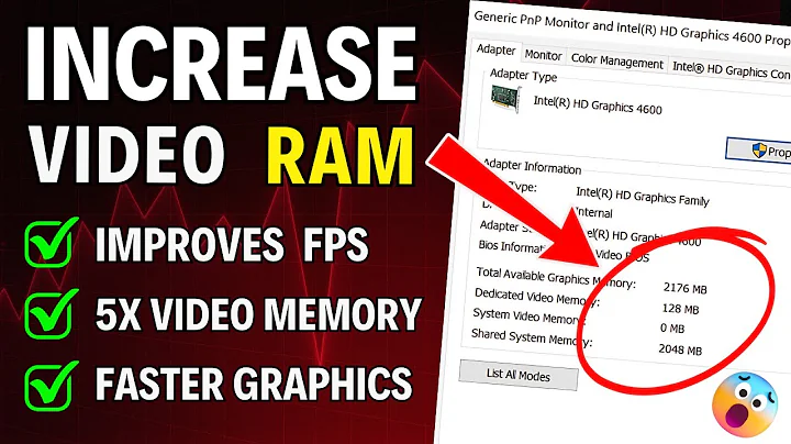 Increase Video RAM in Windows 11/10  (Boost FPS & Increase PC Performance)