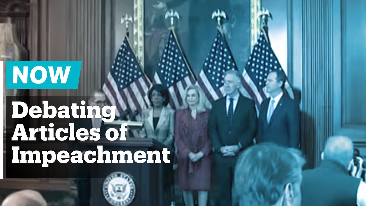 House Judiciary Committee debates articles of impeachment