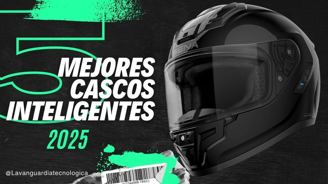Miniatura de Cascos inteligentes de moto 2025