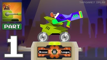 Battle Tank IO - Gameplay Walkthrough Part 1 - Surviving the Tank Battle Royale (iOS, Android)