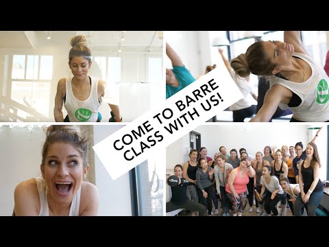 Come to Barre Class with Us!