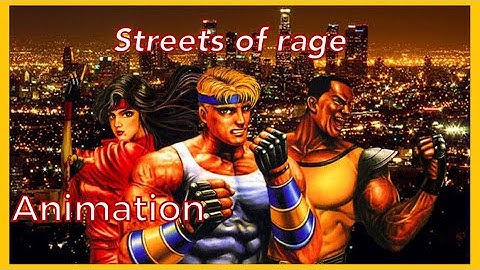 Streets of rage animation #shorts #streetsofrage