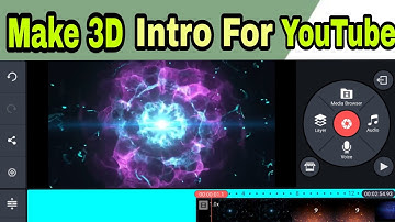 How to make 3d intro in kinemaster | Intro maker in kinemaster for YouTube videos