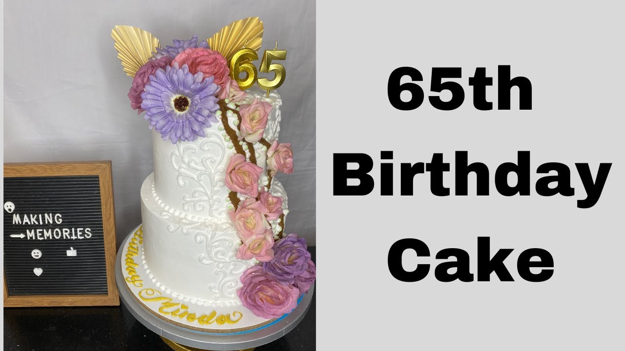 65th Birthday Cake Design Cakeideas
