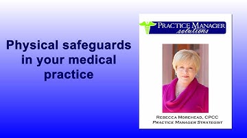 Physical Safeguards in your Security Risk Assessment