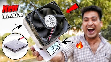 How To Make Peltier Module Room Heater At Home - Room Heater Kaise Banaye