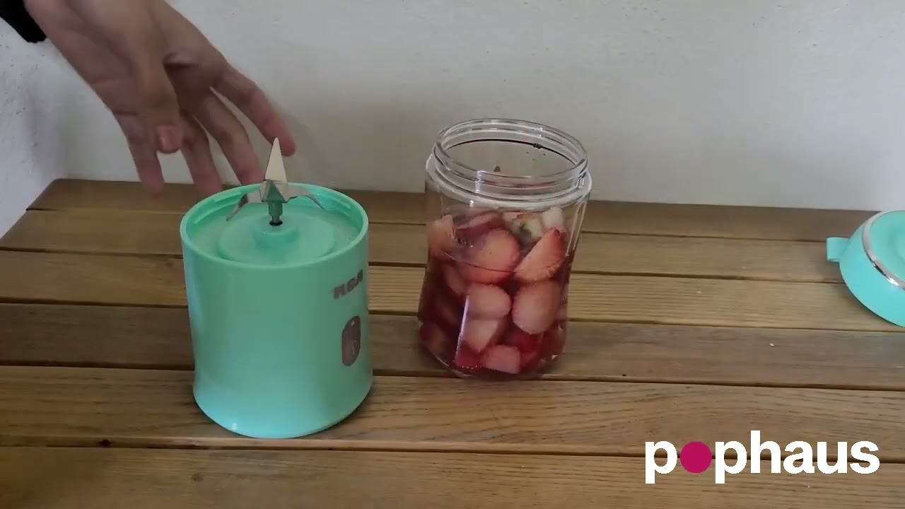 Extractor De Jugos De Mini Vaso Licuadora Pequeña Recargable