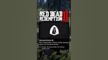 Kill A Grizzly Without Taking Damage Using Throwing Knives | WEAPONS EXPERT 10 TIPS! #RDR2 #Shorts