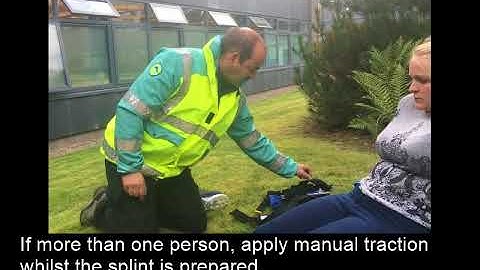 10   UPCC Inverness    Traction Splinting