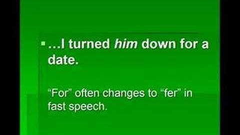 American Slang - Lesson 6