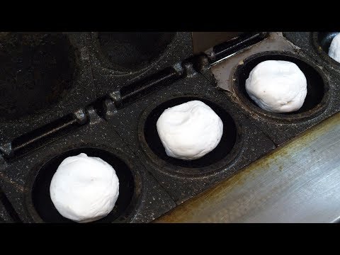 겉은 바삭! 속은 쫄깃! 부산 구운찹쌀떡 달인 - 서온떡방 / grilled sticky rice cake (chapssaltteok) - korean street food