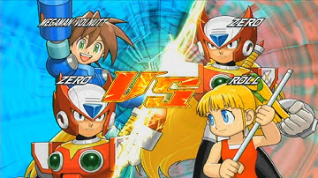 Tatsunoko vs Capcom Zero and MegaMan Volnutt arcade mode