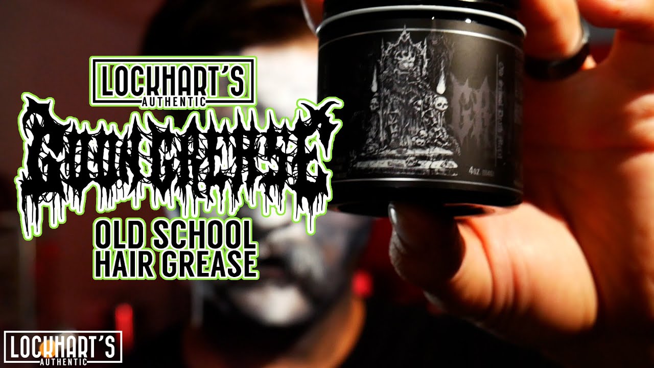 Lockhart's Grease All End All styling demo / Goon Grease Pomade Review