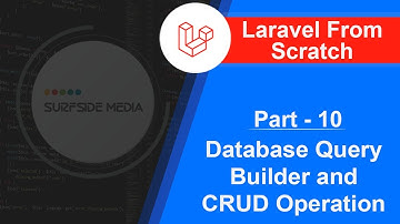 Laravel 6.2 Tutorial - Database Query Builder and CRUD Operation