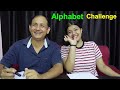 Alphabet challenge  funny challenge budabudivlogs