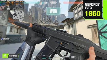 GTX 1650 VALORANT Max Settings 1080p Gameplay – 200+ FPS Test!