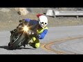 Mulholland riders 22016  2 strokes groms crashes clown