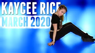Kaycee Rice - March 2020 Dances