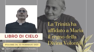 La Trinità ha affidato a Maria il regno della Divina Volontà