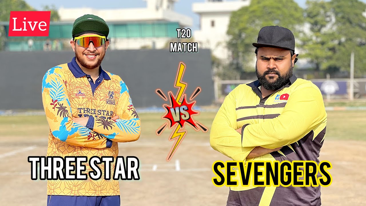 THREE STAR Vs SEVENGERS  Live Match #sevengerscricket