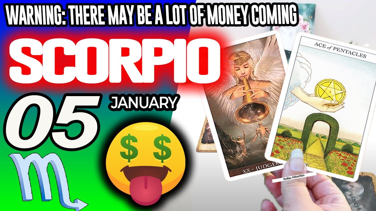 Scorpio ♏😱WARNING: THERE MAY BE A LOT OF MONEY COMING 🤑💲 horoscope for today JANUARY 05 2026 ♏ tarot
