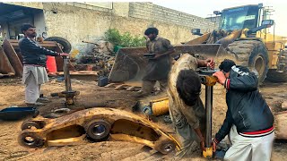 Cat Wheel Loader 966F Main Hydraulic Jack Seal Replacement // Amaizing Things Restoration