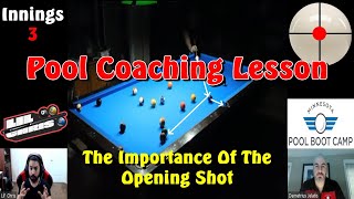 Pool Coaching Lesson: The Importance Of The Opening Shot screenshot 4