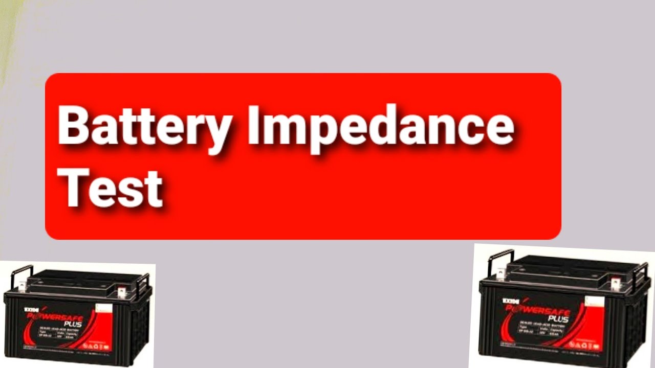 Lead Acid Battery Impedance Tester edu.svet.gob.gt