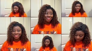 How to install a 11x6 lace frontal Wig At Home: Cutting, Glueing and Styling 