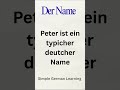 "Learn German: Talking about names"