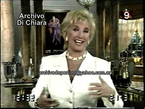 Mirtha Legrand con Nelson Castro Raul Portal Lia Salgado Silvio Soldan Roberto Carnaghi 1996 DiFilm