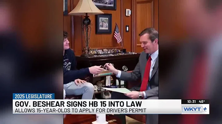 Governor Beshear signs House Bill 15 into law