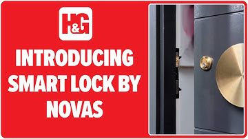 Novas Smart Lock - Ultimate Security Concealed In The Door Frame