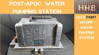 Post-Apoc/Fallout Water Pump Bldg - Paint - Ep 32