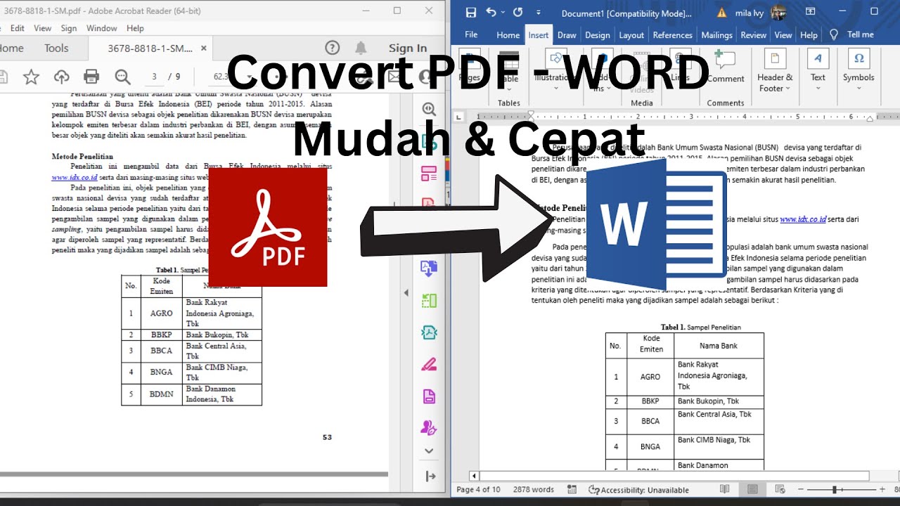 Cara Mengubah File PDF Ke Word Tanpa Aplikasi Atau Internet Hasil Cara mengubah file pdf ke word tanpa aplikasi atau internet hasil