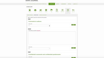 Configuring the Review with Manuscript Manager