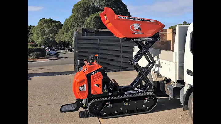 Cormidi C1200 Narrow Access Tracked Dumper with High Tip