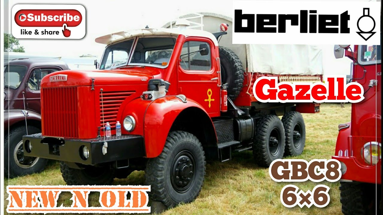 Camion Berliet GBC 8 M 6x6 - Modèle Réduit 1/43, Neuf, Sans Marque Générique