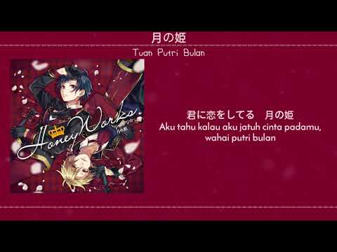 HoneyWorks feat.LIPxLIP - Tsuki no Hime [Subtitle Indonesia]