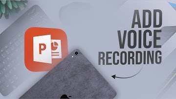 How to Add Voice Recording to Powerpoint on iPad (tutorial)