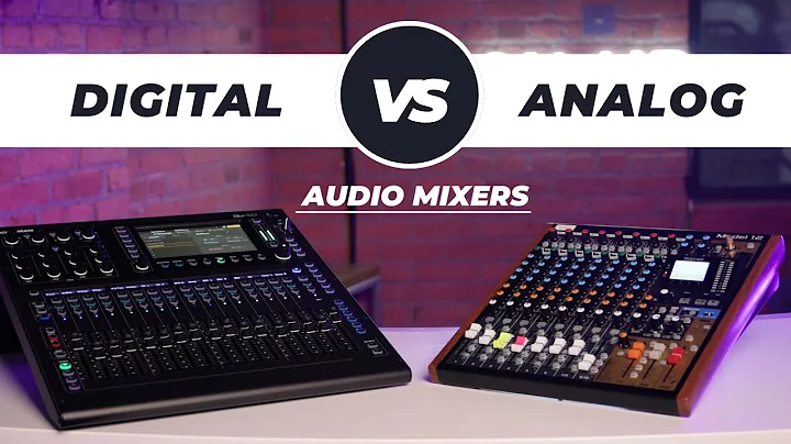 Analog vs Digital Mixers: What’s the Difference (and Which Should You Get?)